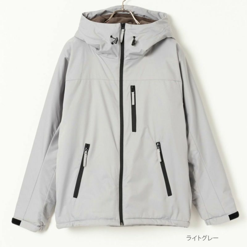 NAVY はっ水/防風/ストレッチ/防花粉 オールウェザー裏シャギーフードアウター メンズ商品画像-6