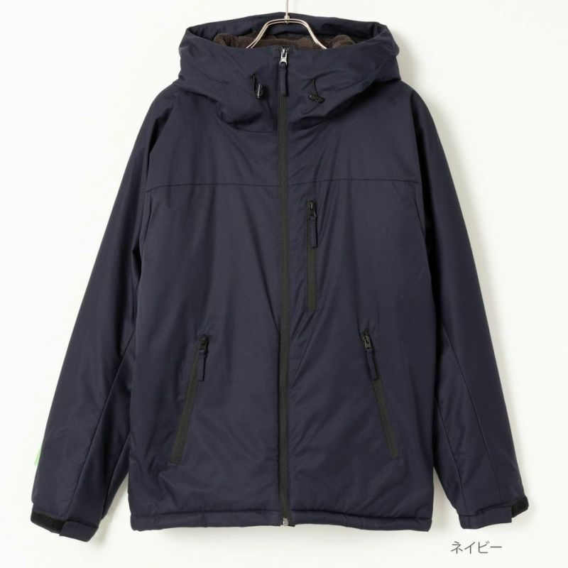 NAVY はっ水/防風/ストレッチ/防花粉 オールウェザー裏シャギーフードアウター メンズ商品画像-8