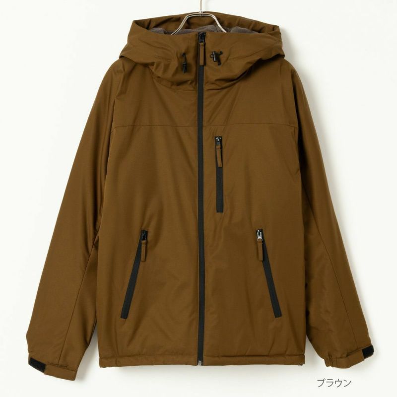 NAVY はっ水/防風/ストレッチ/防花粉 オールウェザー裏シャギーフードアウター メンズ商品画像-9