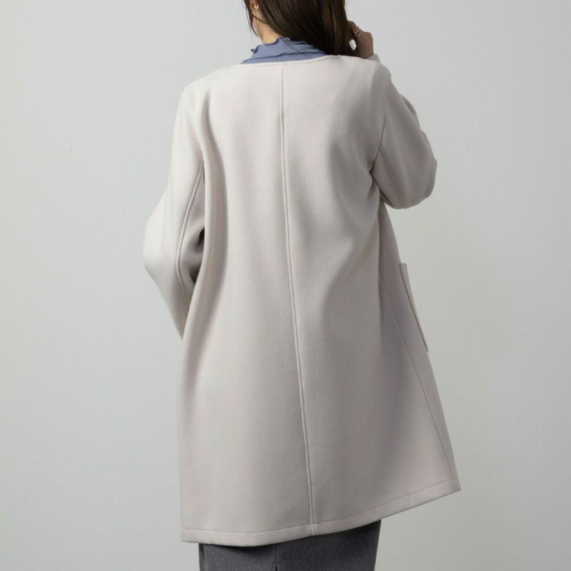 [期間限定価格]NAVY フード取り外し可 ダブルフェイス2WAYコート レディース商品画像-6