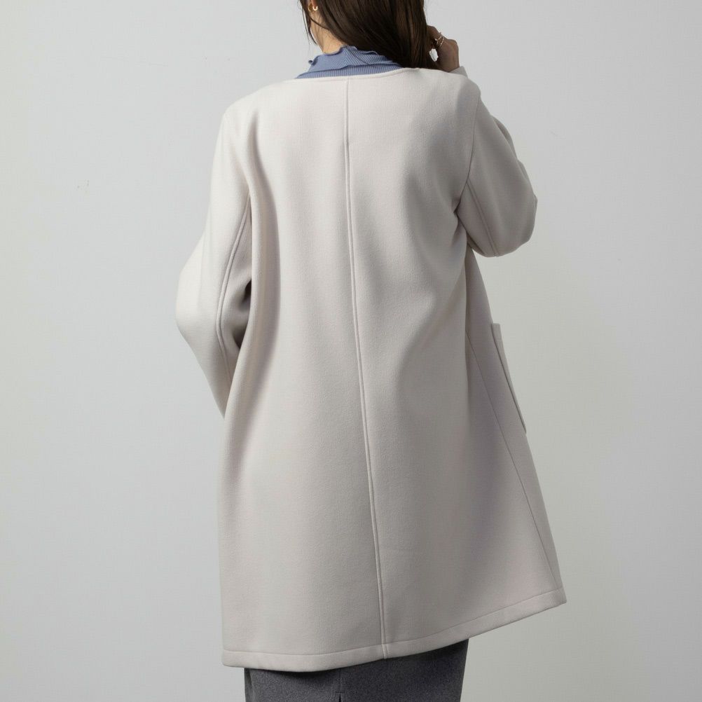 NAVY ダブルフェイス2WAYコート レディース