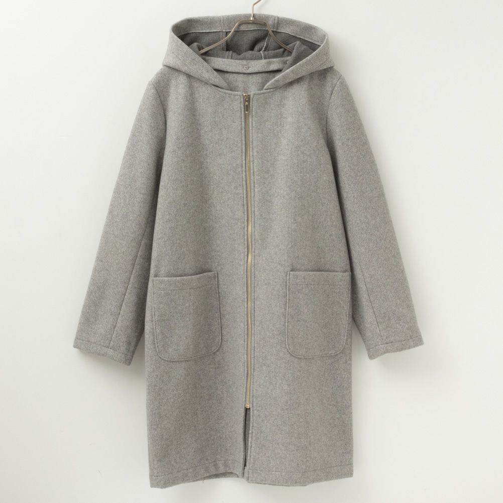 NAVY ダブルフェイス2WAYコート レディース