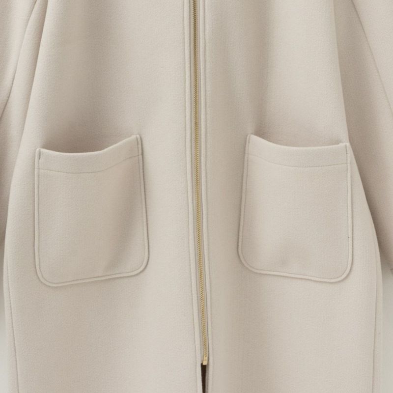 NAVY フード取り外し可 ダブルフェイス2WAYコート レディース商品画像-16