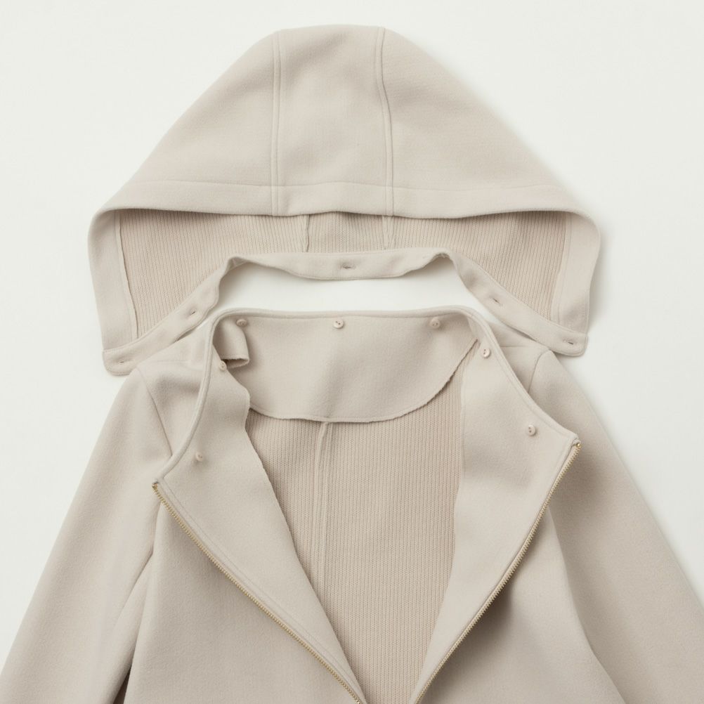 NAVY ダブルフェイス2WAYコート レディース