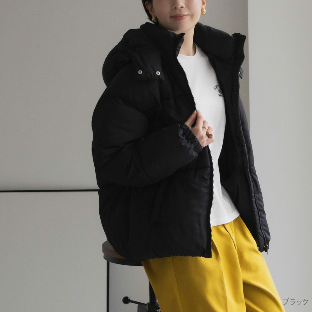 NAVY 2WAY中綿ジャケット レディース商品サムネイル-1