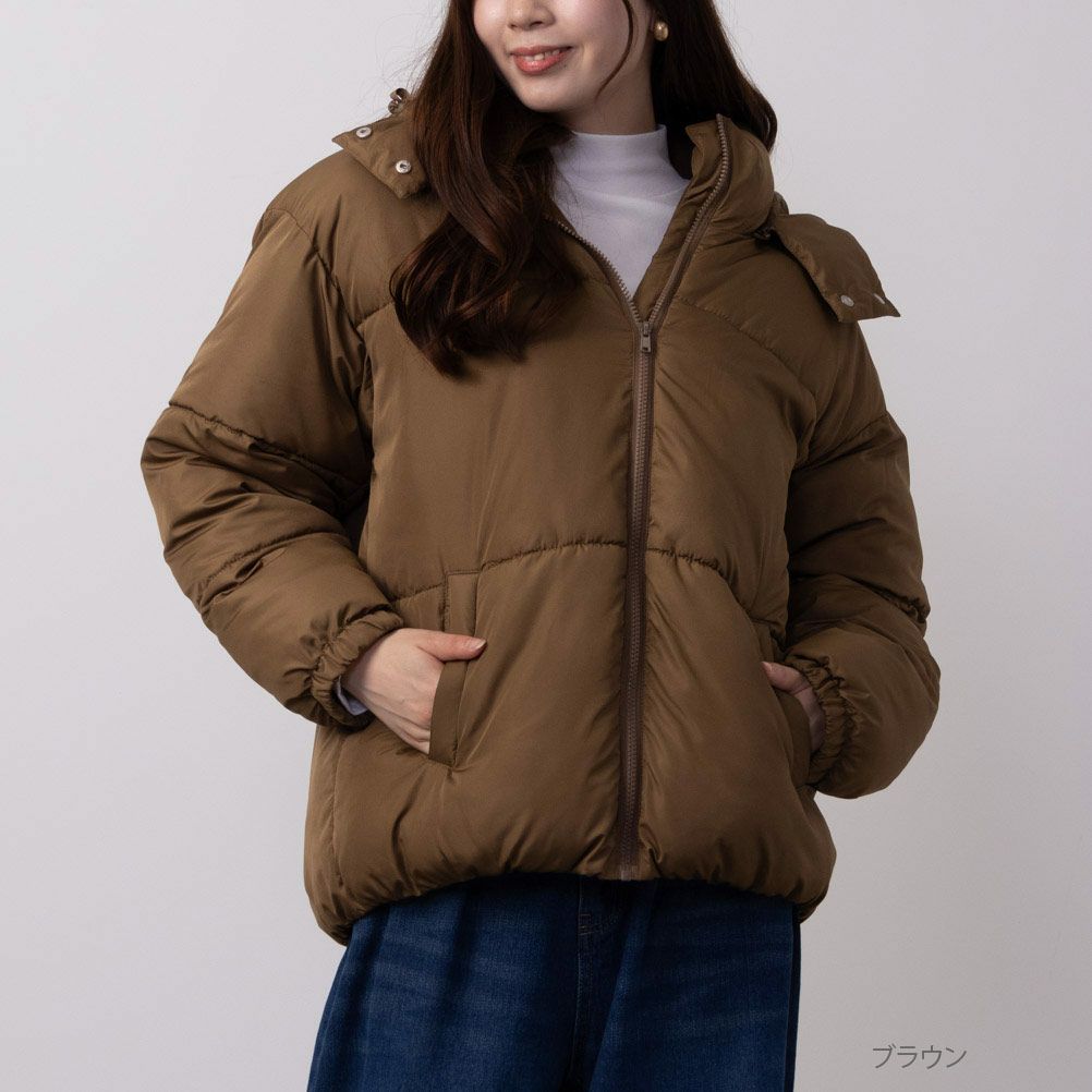 NAVY  2WAY中綿ジャケット レディース商品サムネイル-4