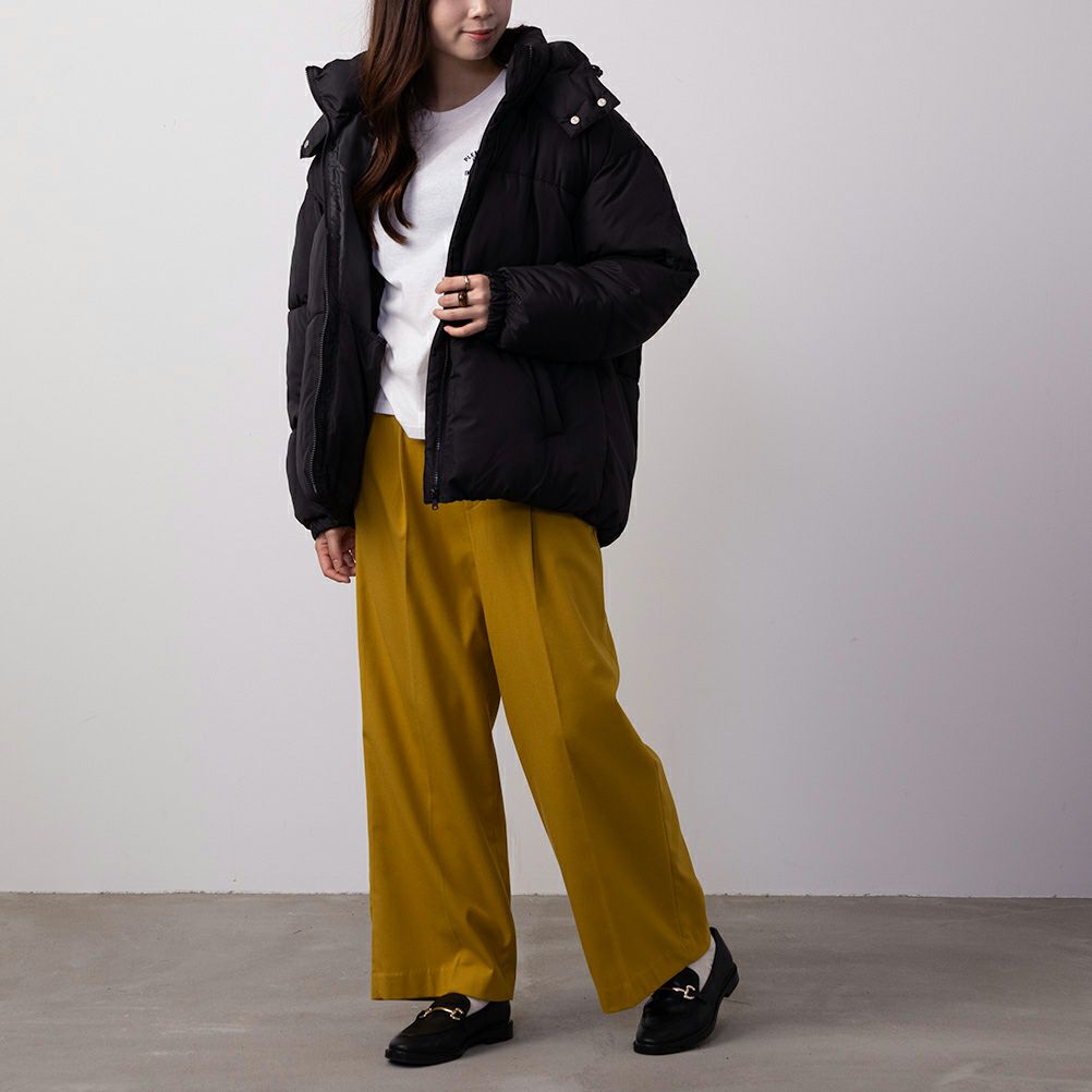 NAVY 2WAY中綿ジャケット レディース商品サムネイル-5