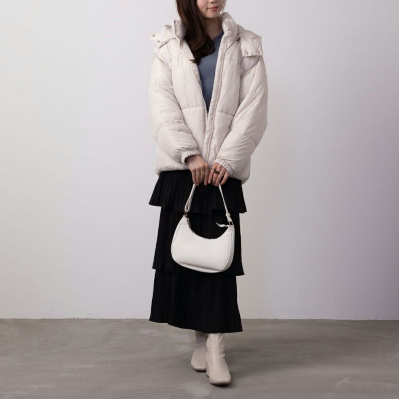 NAVY  2WAY中綿ジャケット レディース商品画像-8