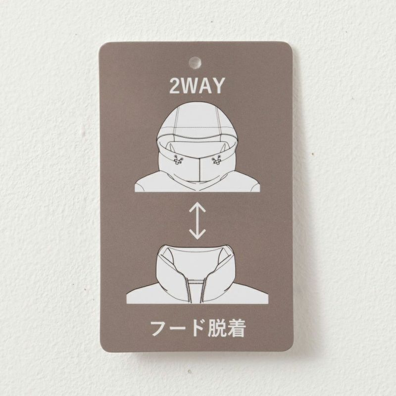 NAVY 2WAY中綿ジャケット レディース商品画像-11