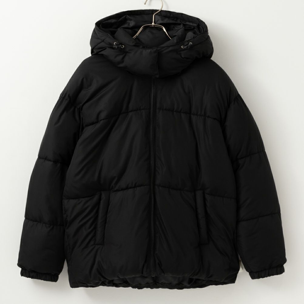 NAVY 2WAY中綿ジャケット レディース