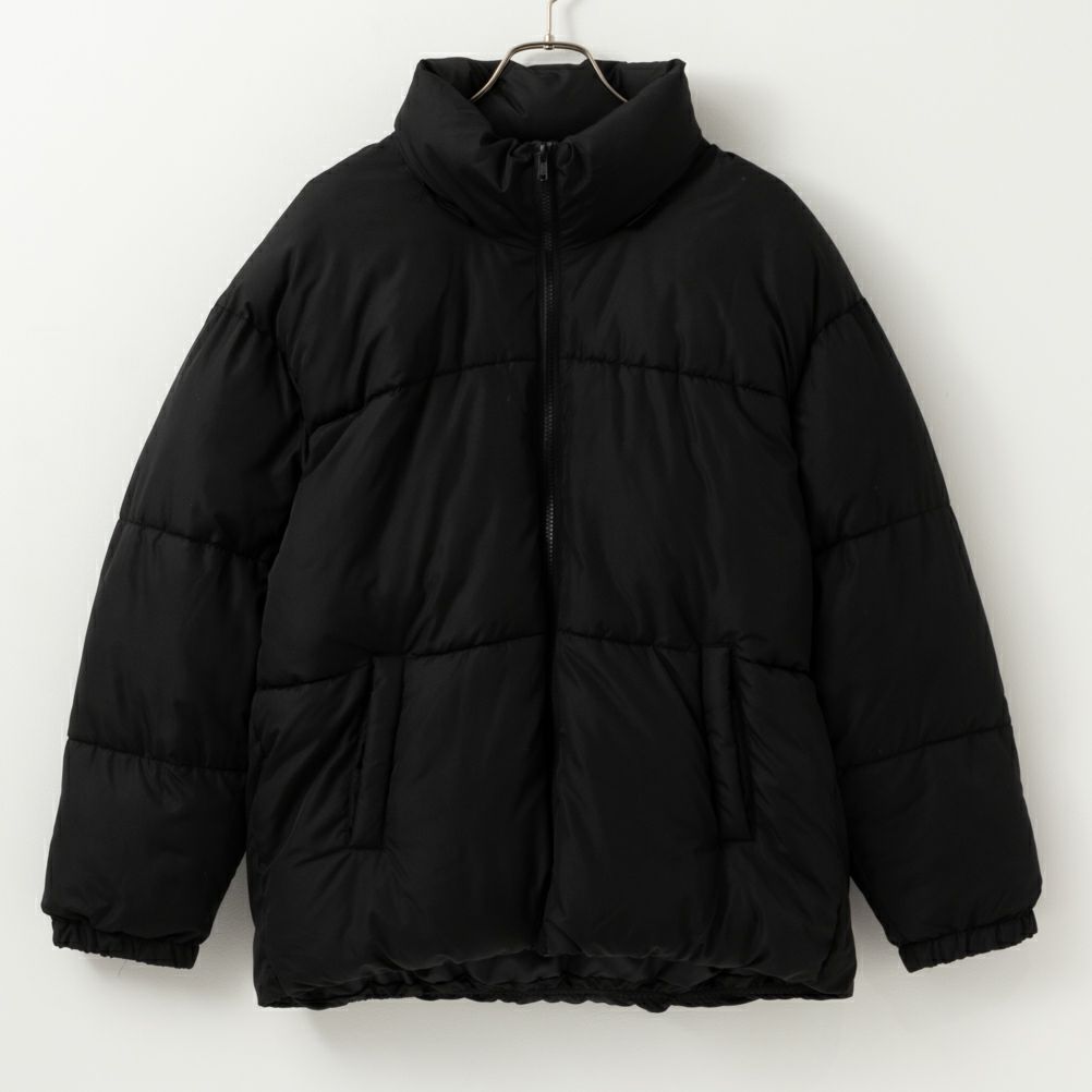 NAVY 2WAY中綿ジャケット レディース