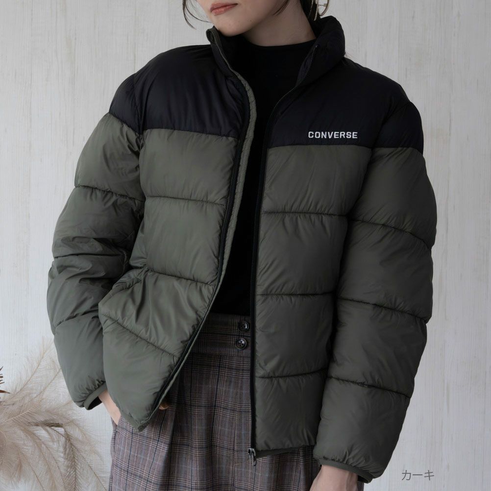 CONVERSE ファイバー中綿ジャケット レディース 
