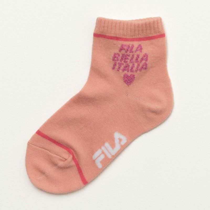 FILA  クォーターソックス 異柄 3足組 キッズ商品画像-2