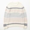 NAVY 切替ボーダーニット メンズ