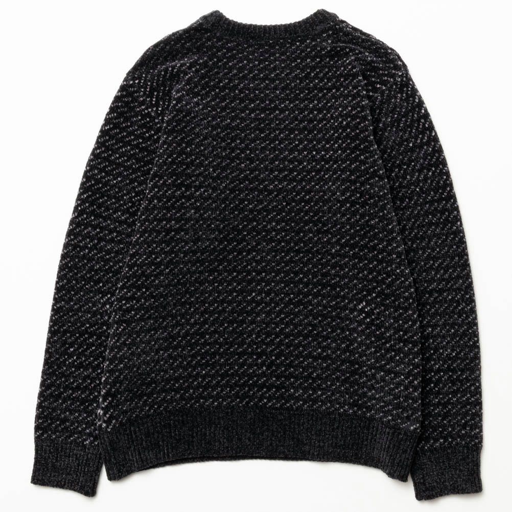 [期間限定価格]NAVY  バーズアイモールニット メンズ商品サムネイル-4