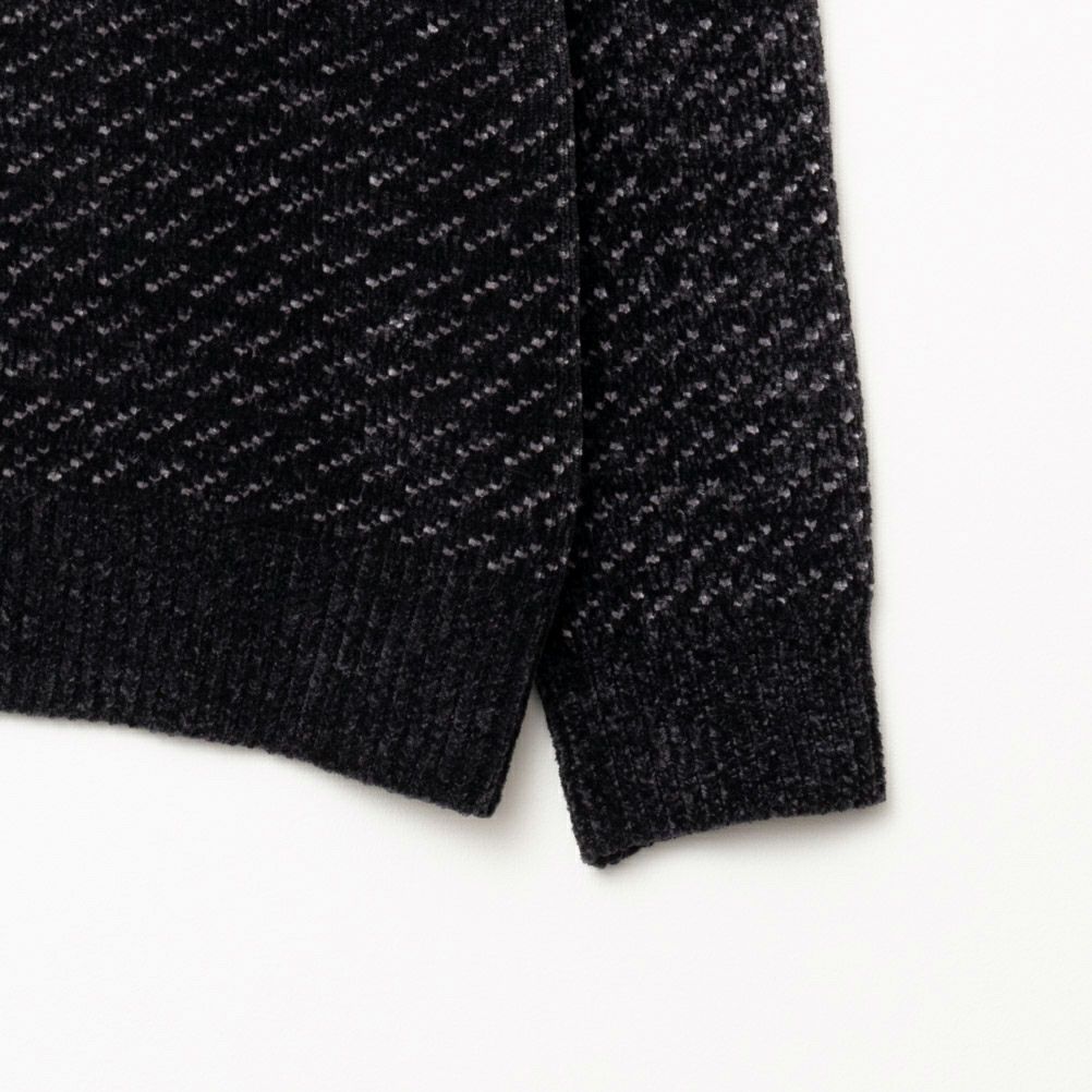 [さらに50%OFF]NAVY  バーズアイモールニット メンズ商品サムネイル-7