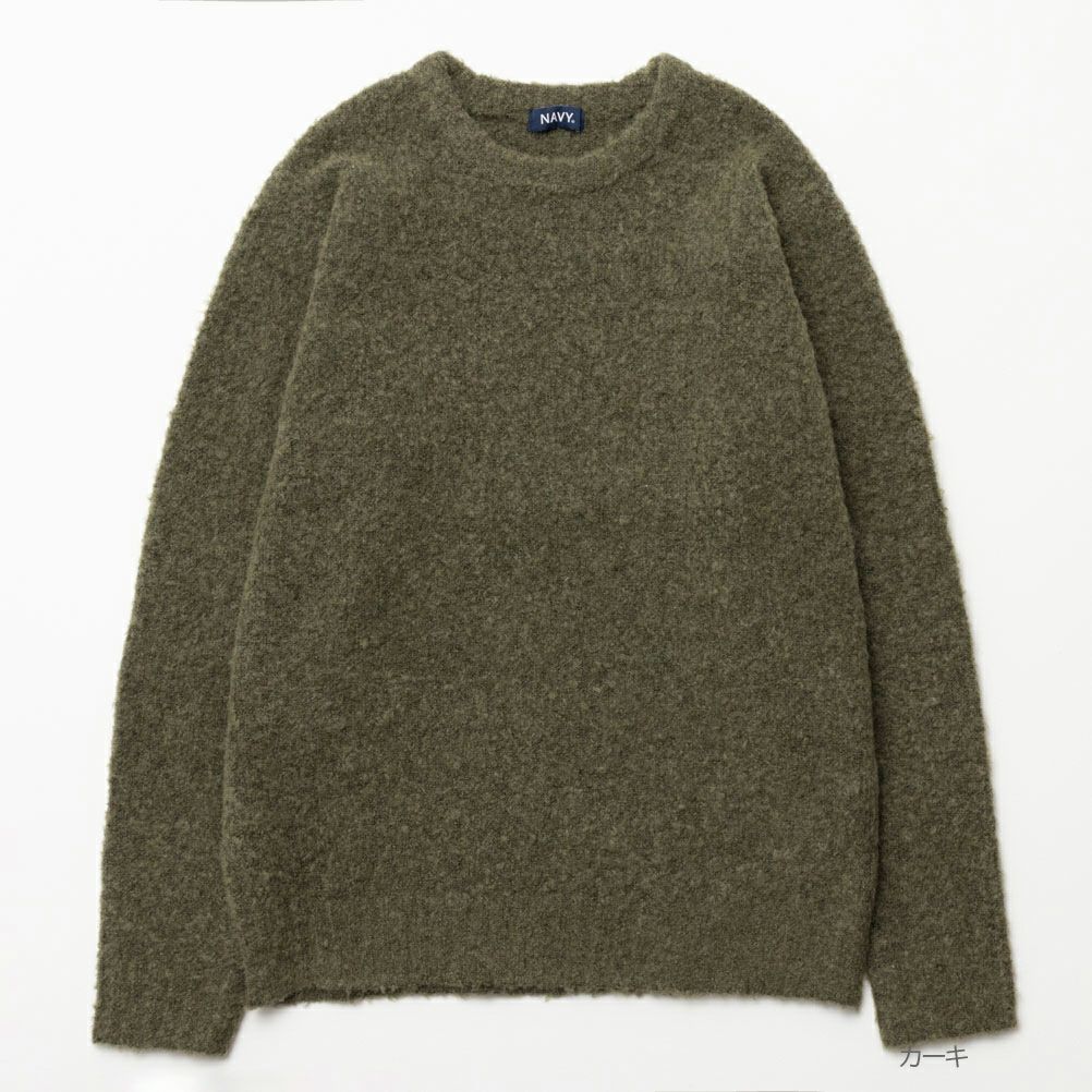 NAVY  ウール混ニット メンズ商品サムネイル-3