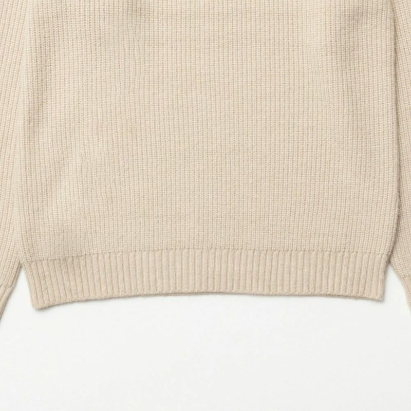 [期間限定価格]NAVY 快適ニット 畦ハーフジップ メンズ商品画像-8