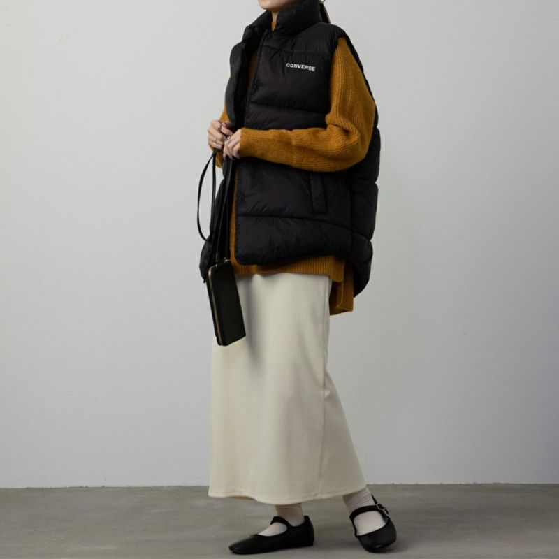 CONVERSE  切替中綿ベスト レディース商品画像-7