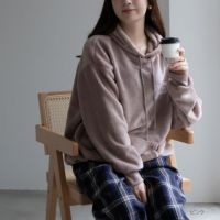 UNDERWRAPS シャギーボアパーカー レディース