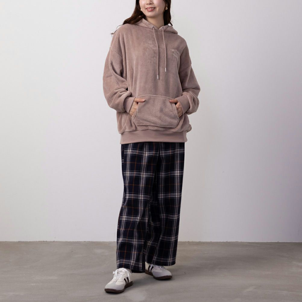 UNDERWRAPS シャギーボアパーカー レディース