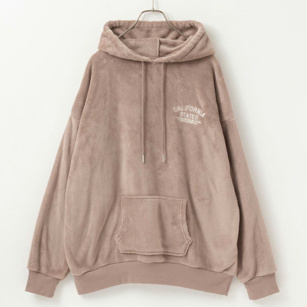 UNDERWRAPS  刺繍入り あったかシャギーボアパーカー レディース商品サムネイル-7