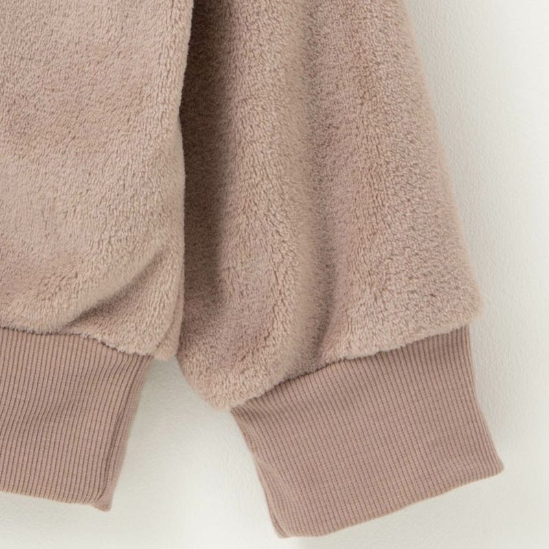 UNDERWRAPS  刺繍入り あったかシャギーボアパーカー レディース商品画像-12