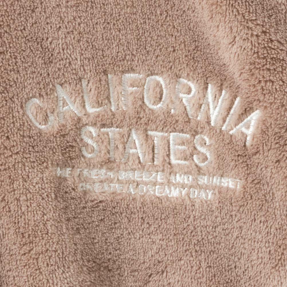 UNDERWRAPS  刺繍入り あったかシャギーボアパーカー レディース商品サムネイル-16