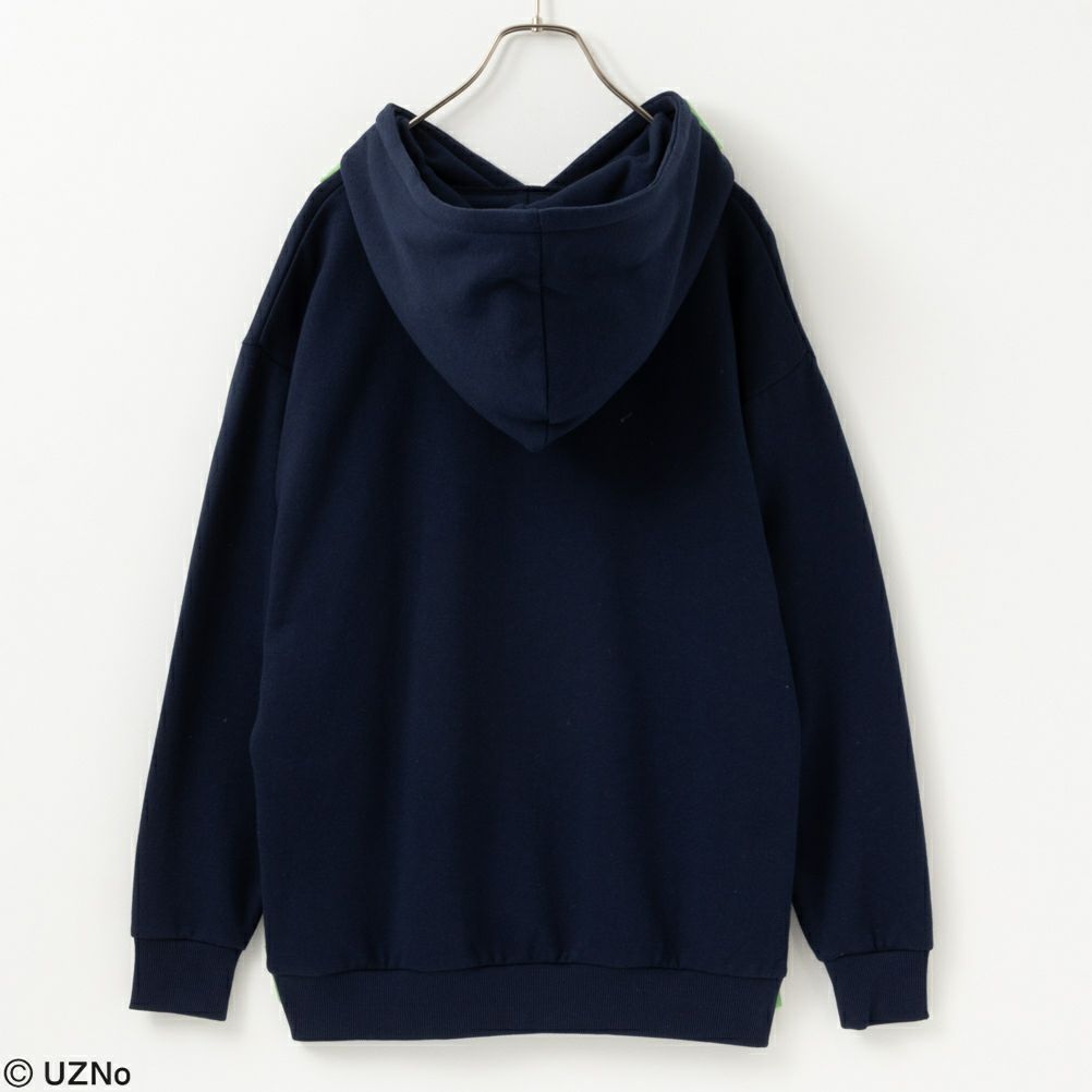 れおなるど ワッペンパーカー レディース