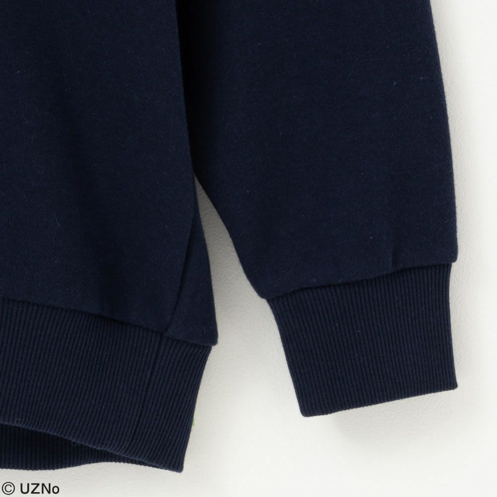 れおなるど ワッペンパーカー レディース