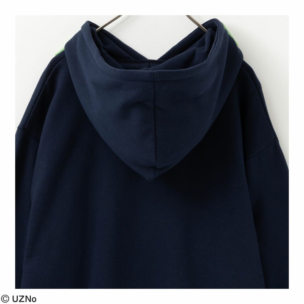 れおなるど ワッペンパーカー レディース