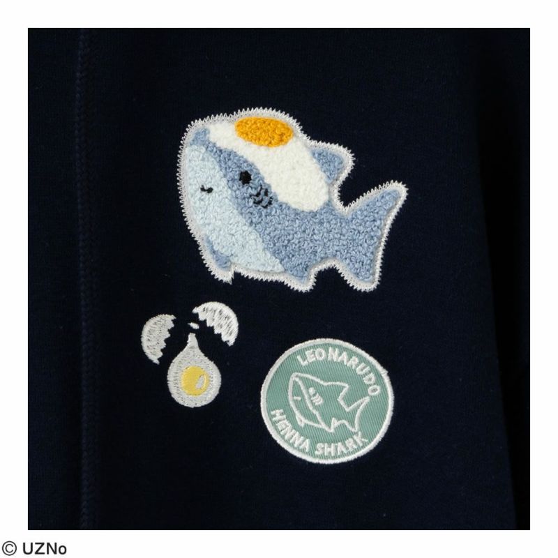 れおなるど ワッペンパーカー レディース商品画像-9