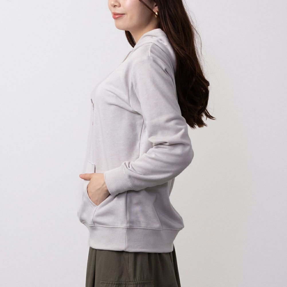 CONVERSE  シューズラバープリント裏毛パーカー レディース商品画像-6