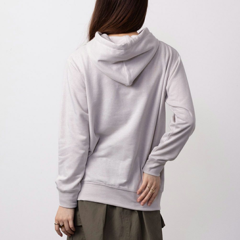 CONVERSE シューズラバープリント裏毛パーカー レディース商品画像-7