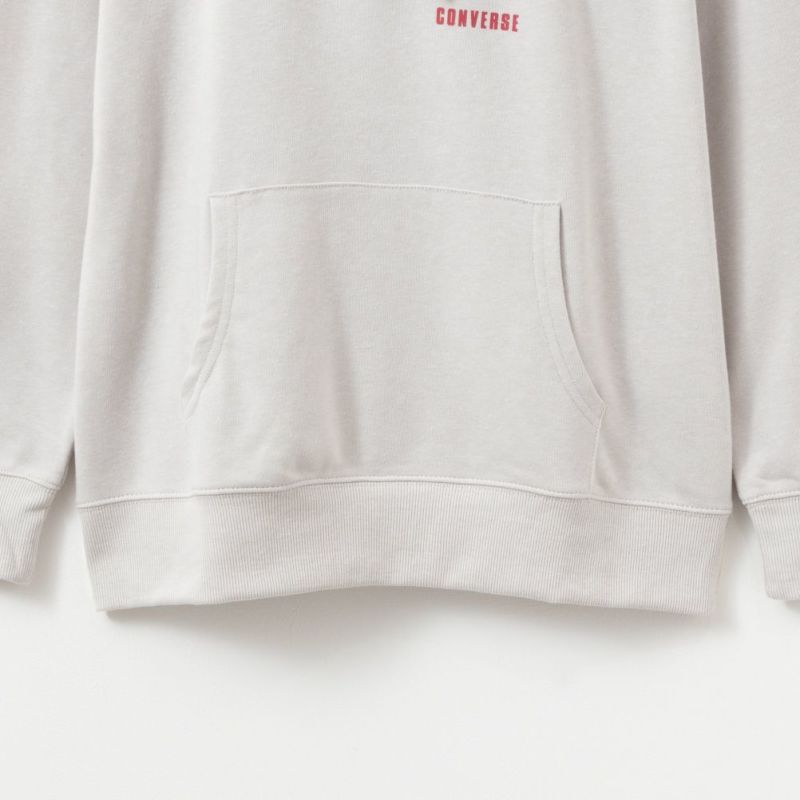 CONVERSE  シューズラバープリント裏毛パーカー レディース商品画像-18