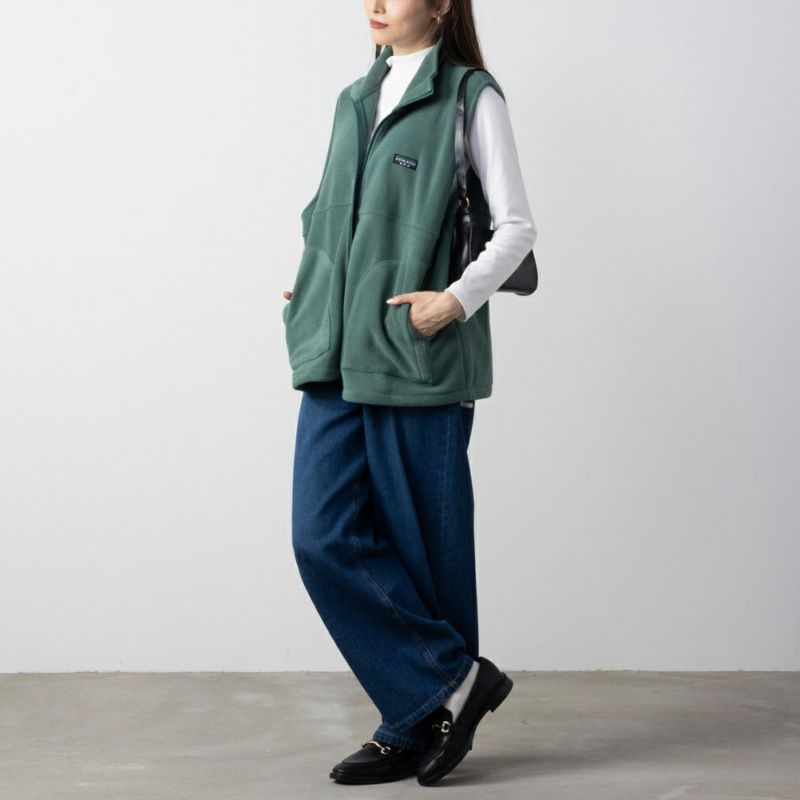 【オンラインストア限定】DISCUS  フリーススタンドジップベスト レディース商品画像-5