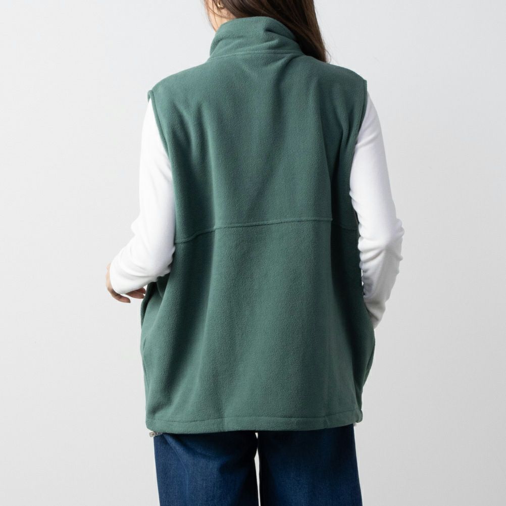 【オンラインストア限定】DISCUS  フリーススタンドジップベスト レディース商品画像-7