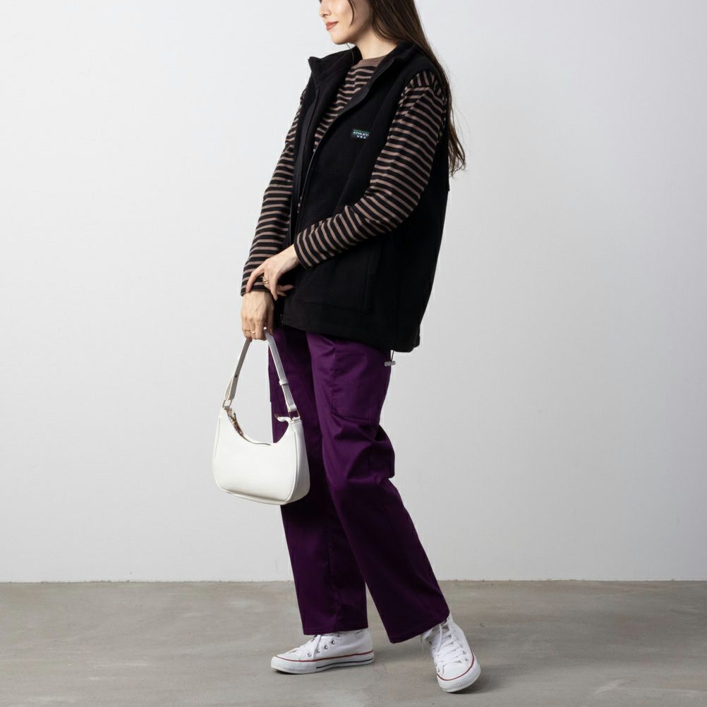 【オンラインストア限定】DISCUS  フリーススタンドジップベスト レディース商品画像-9