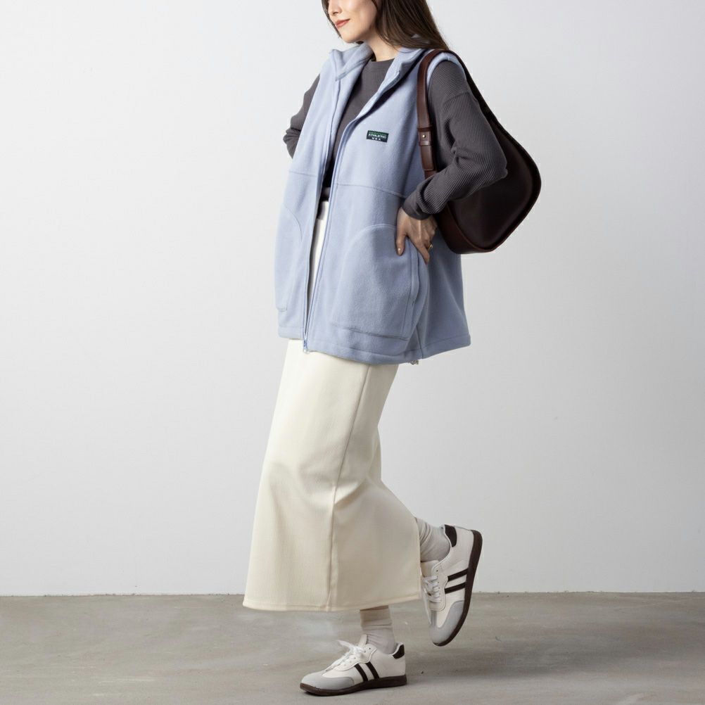 【オンラインストア限定】DISCUS フリーススタンドジップベスト レディース商品サムネイル-10