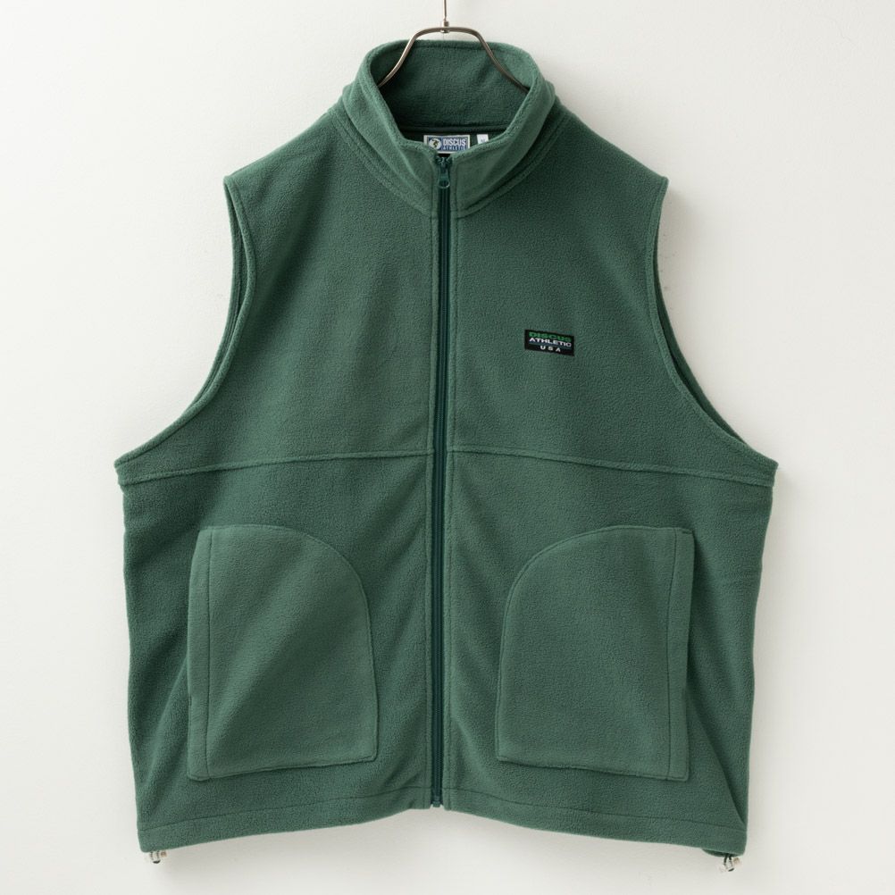 【オンラインストア限定】DISCUS フリーススタンドジップベスト レディース商品サムネイル-12