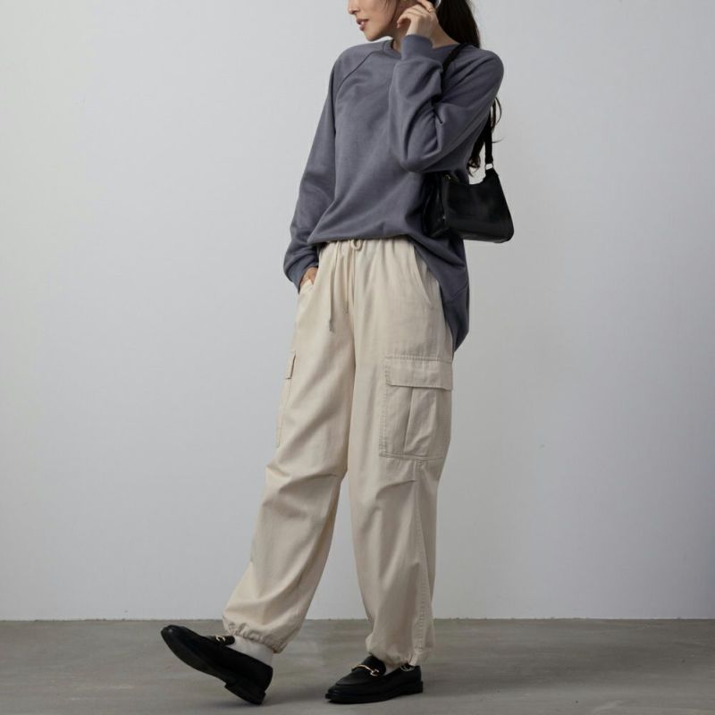 NAVY  温℃ ラウンドチュニック レディース商品画像-9