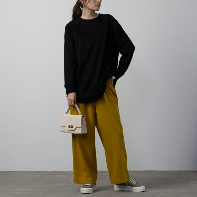 NAVY  温℃ ラウンドチュニック レディース商品画像-10