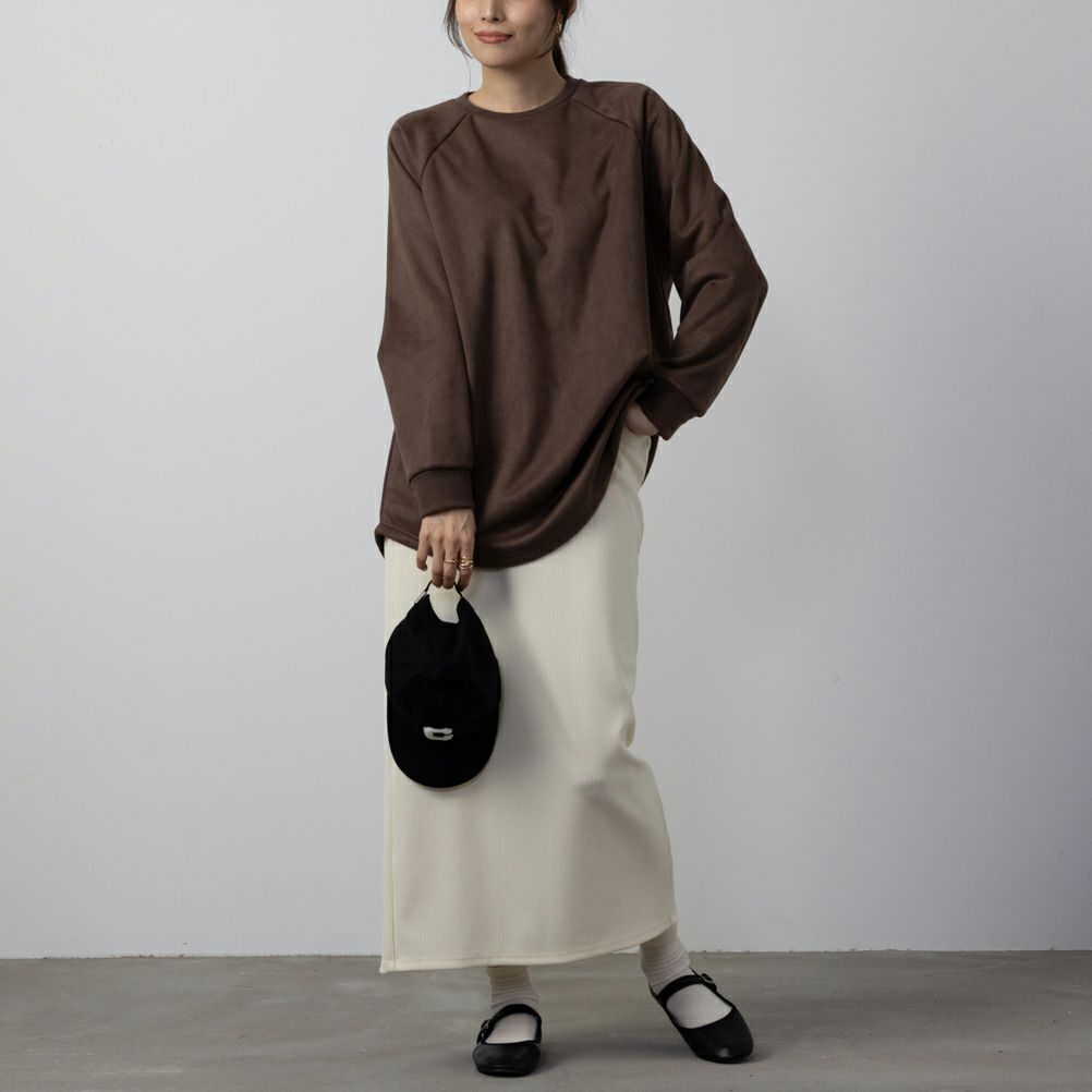 NAVY 温℃ ラウンドチュニック レディース