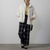 NAVY  温℃ ボアジップアップジャケット レディース商品サムネイル-9