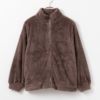 NAVY  温℃ ボアジップアップジャケット レディース商品サムネイル-18