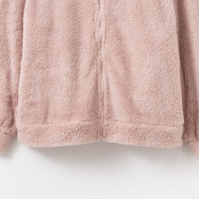 NAVY  温℃ ボアジップアップジャケット レディース商品画像-21