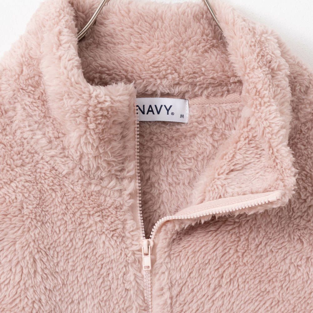 NAVY  温℃ ボアジップアップジャケット レディース商品サムネイル-24