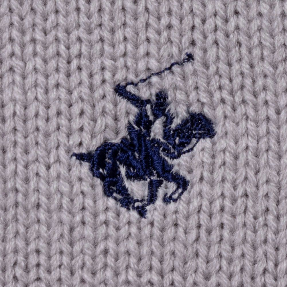 BEVERLY HILLS POLO CLUB ハーフジップアップセーター メンズ