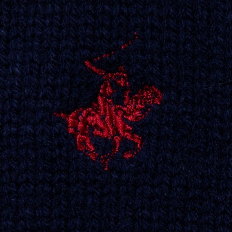 【オンラインストア限定】BEVERLY HILLS POLO CLUB  ハーフジップアップセーター メンズ商品画像-17