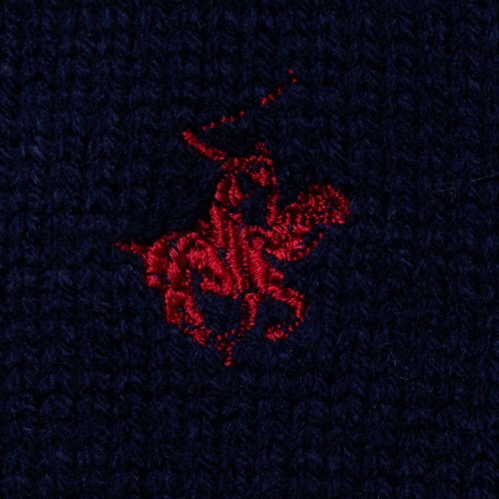 BEVERLY HILLS POLO CLUB ハーフジップアップセーター メンズ
